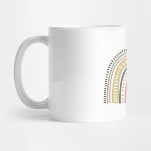 Boho rainbow Mug